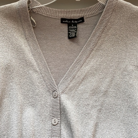 Sparkly gray Urban Behavior sweater - Picture 3 of 3